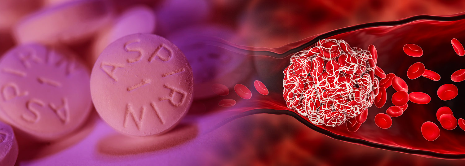 Aspirin for Blood Clots Banner