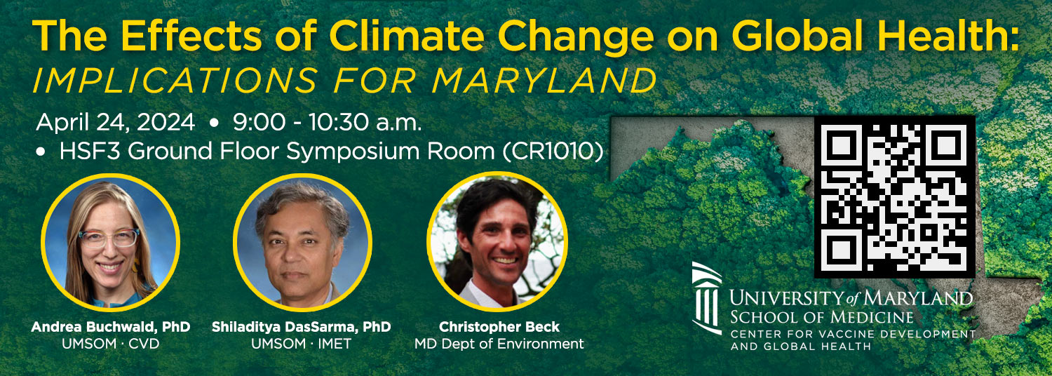 CVD Climate Change Event Banner