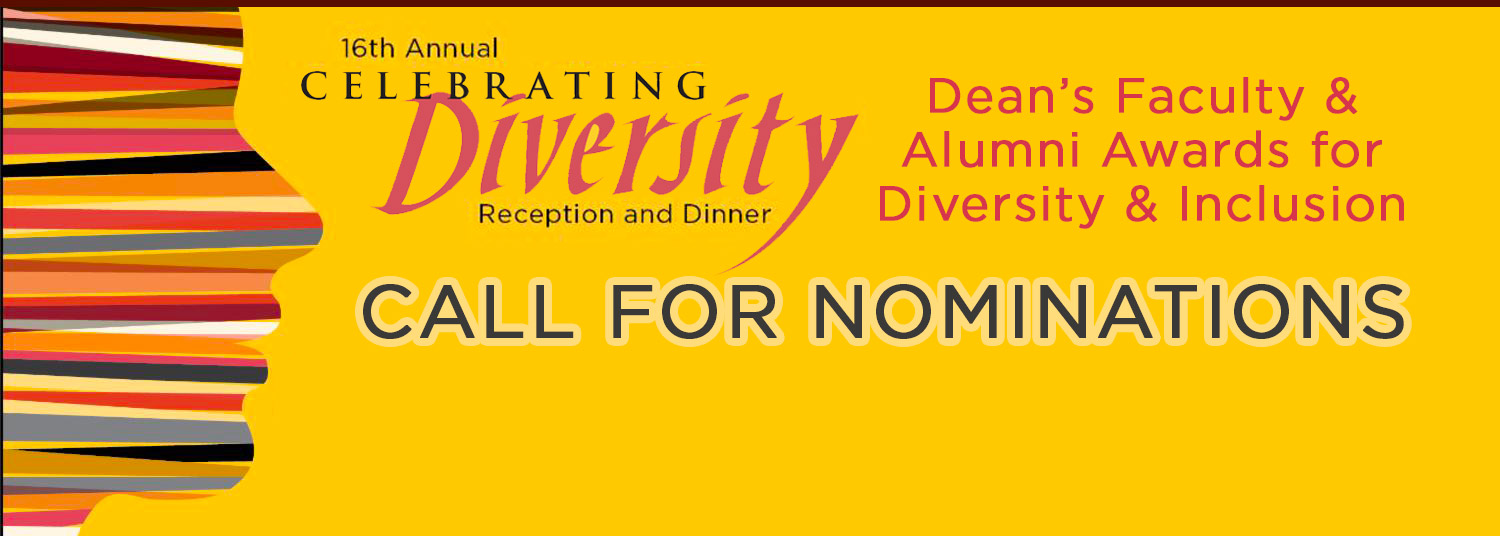 Diversity Nominations Banner