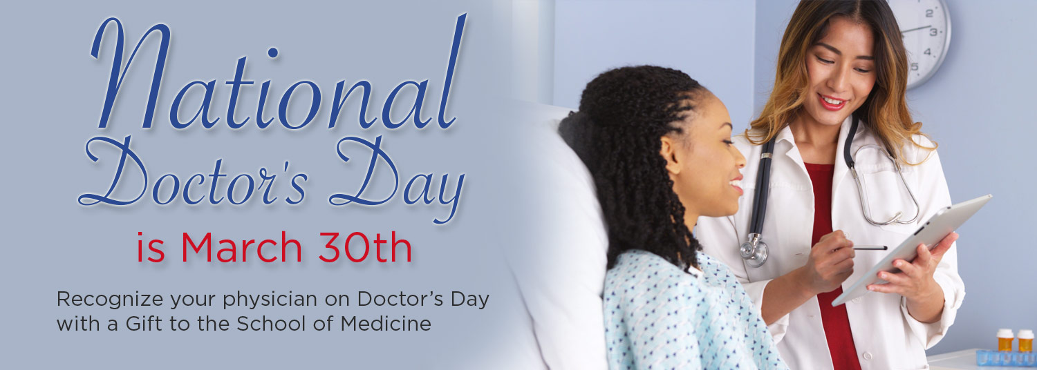 National Doctor's Day Banner