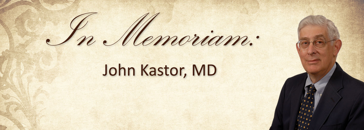 In Memoriam: Tribute to longtime UM School of Medicine Department Chair, John Kastor, MD