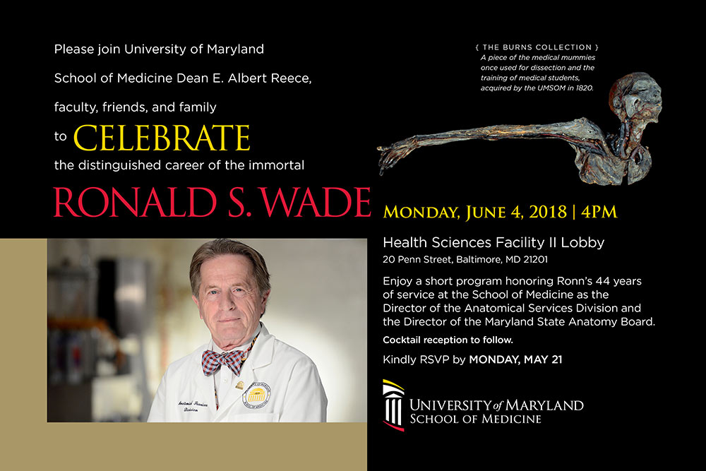 Ronald S. Wade Event