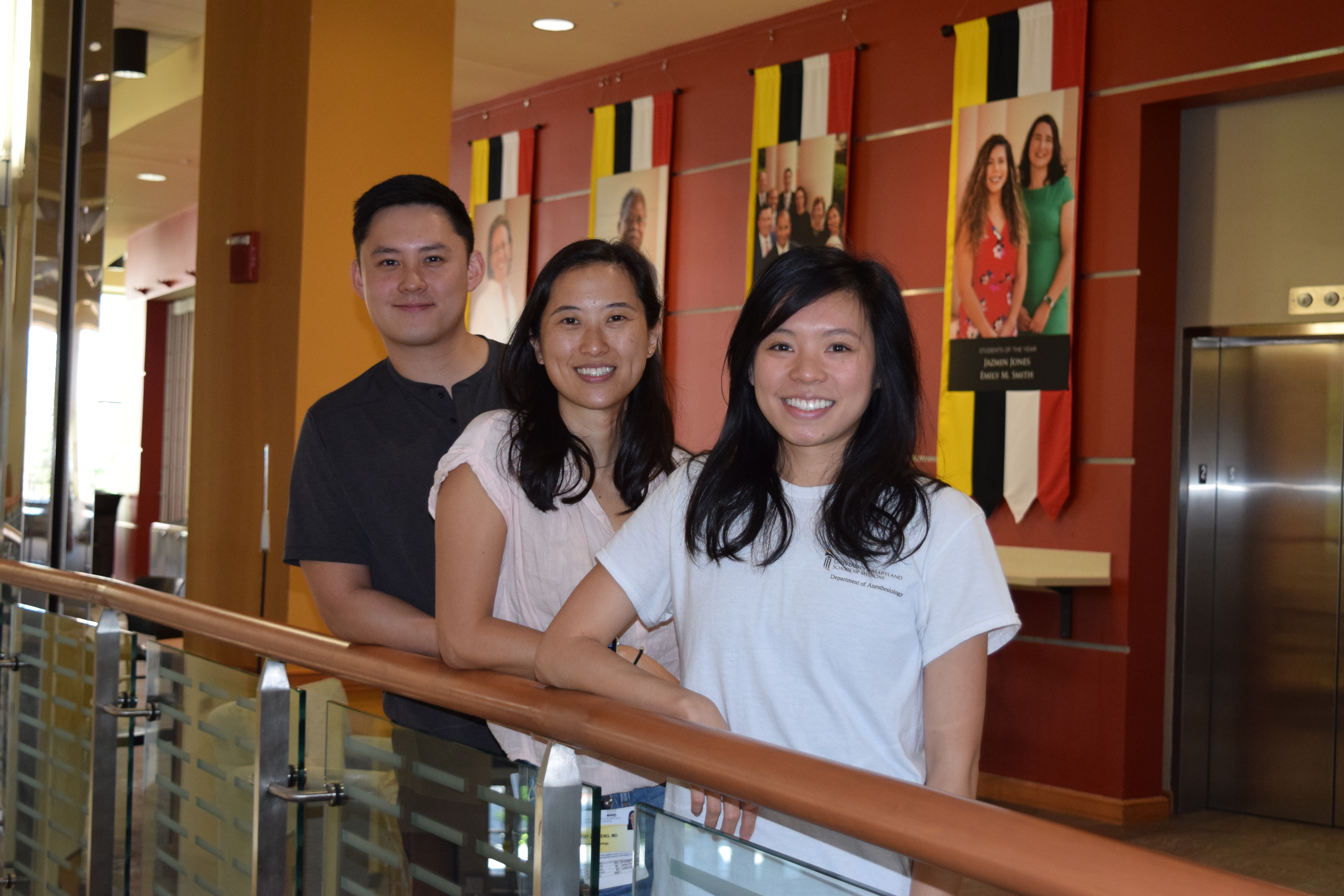 Chief residents posing for picture