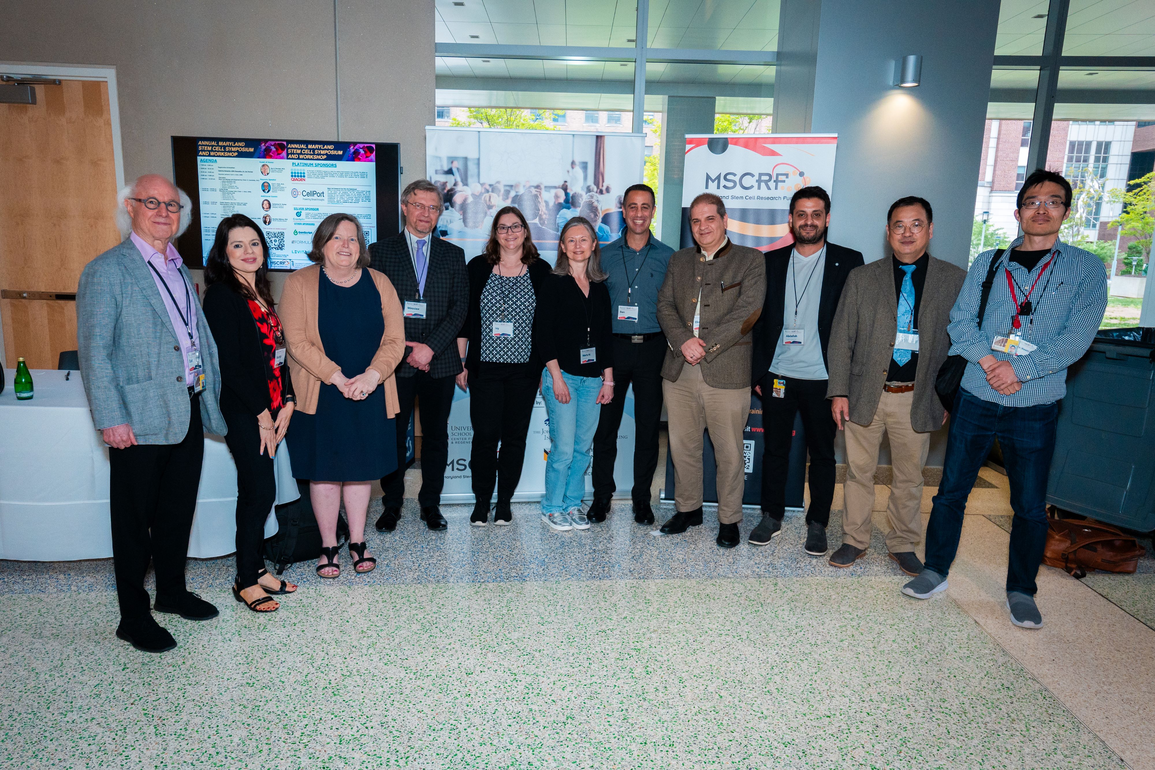 Photo of a large group of symposium attendees