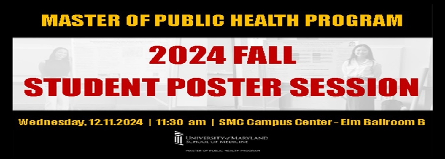 Fall 2024 Poster Session