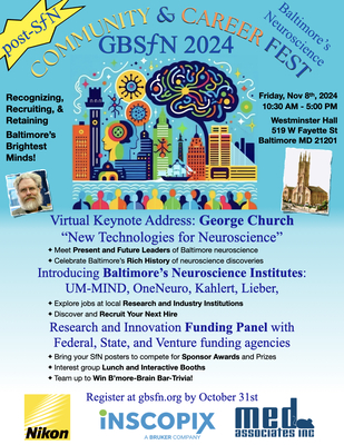 flyer describing the events in GBSfN 2024