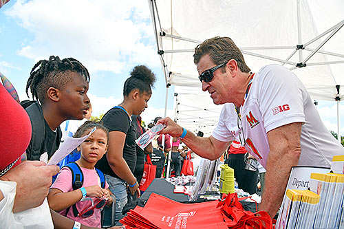 Dean Gladwin at the Mondawmin Summers in the 7th Block Party