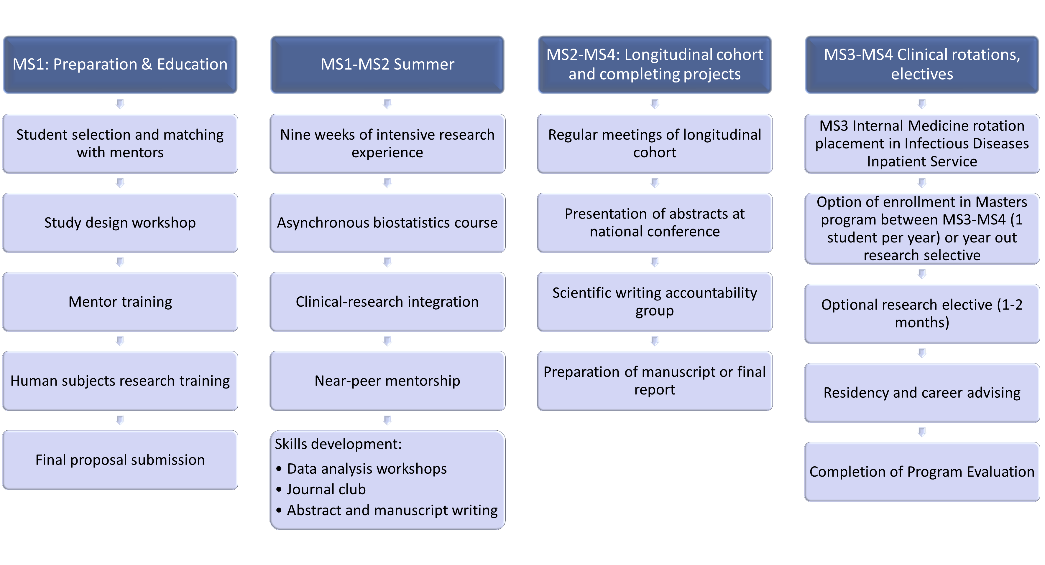 M4I Longitudinal Structure Overview